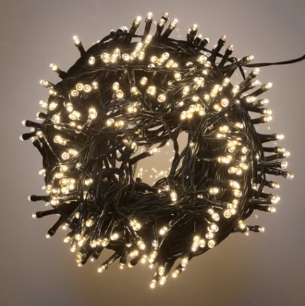 Χριστουγεννιάτικα φωτά 1000LED 31V Θερμό 50m