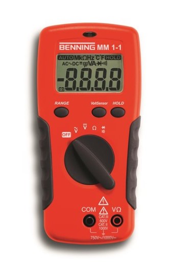 Benning Πολύμετρο Ψηφιακό 750VAC 1000VDC CAT III