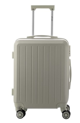 Sentio Βαλίτσα Καμπίνας 20” Λευκή-Μπεζ