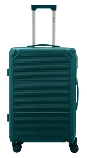 Sentio Μεσαία Βαλίτσα 24” Σκούρο Πράσινο