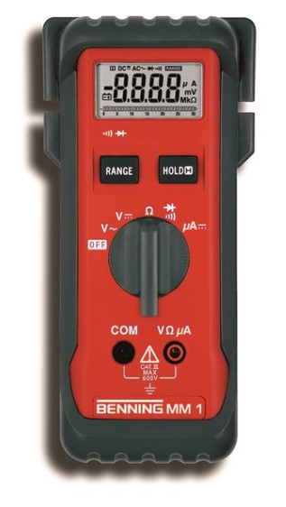 Benning Πολύμετρο Ψηφιακό 600VAC 600VDC CAT III