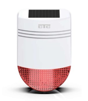 Σειρήνα συναγερμού Εξωτερική Solar 105dB IP66