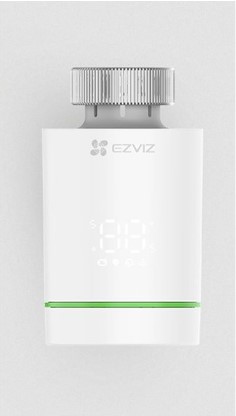 Smart Θερμοστάτης Καλοριφέρ 3Vdc χρήση μέσω EZVIZ Home Gateway A3