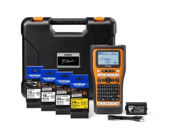 Brother Ετικετογράφος χειρός Bluetooth & USB-C με 4 ανταλλακτικές κασέτες